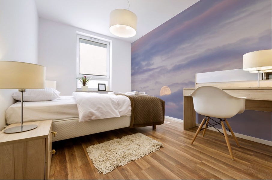 Colourful Sunset Mural print