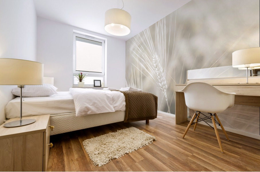 Wheat Wash Mural print