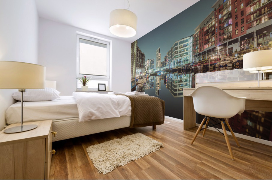 Leeds Canal Mural print