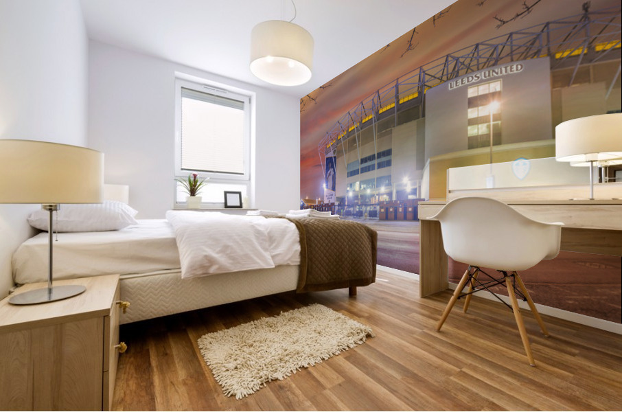 Leeds United Stadium Mural print