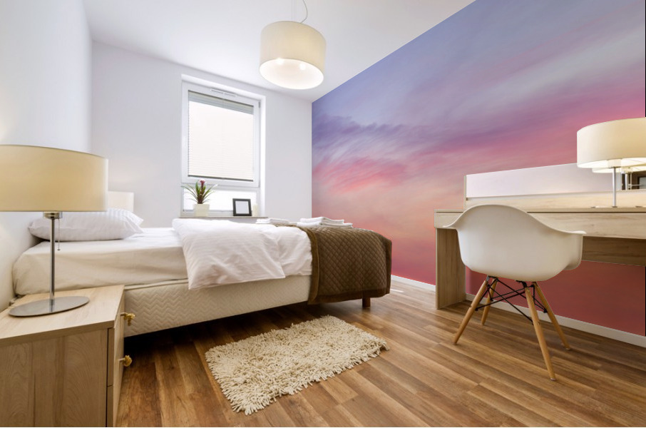 Colourful skies  Mural print