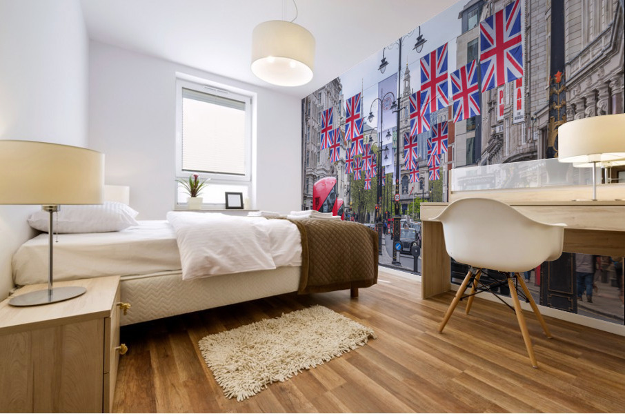 Londons Iconic Melody Mural print