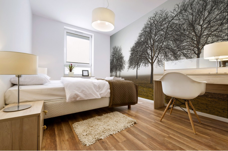 Misty Meadow Mural print