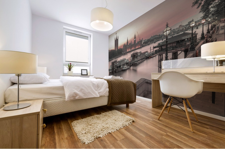London cityscape Mural print