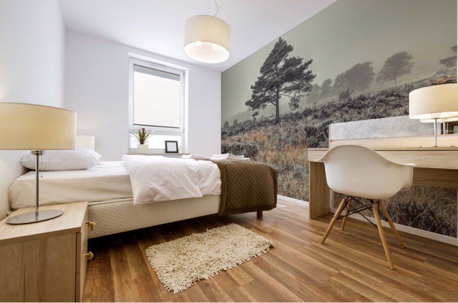 Solitude in the Fields Mural print
