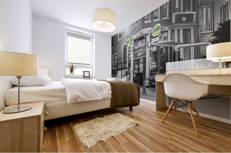 Amsterdam Cafe Mural print