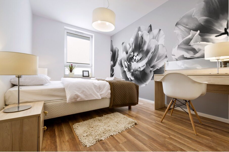 Three tulips Impression murale