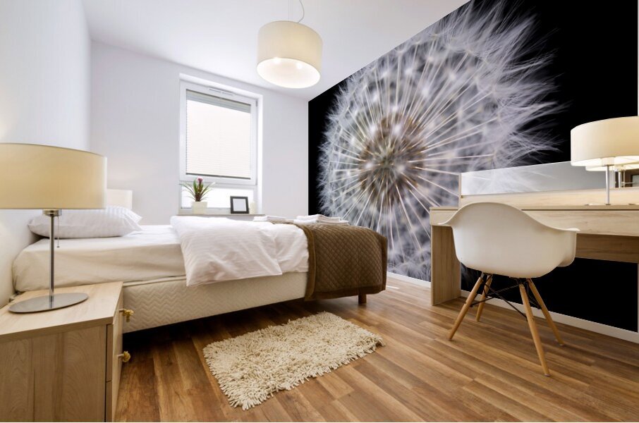 Dandelion Clock Mural print