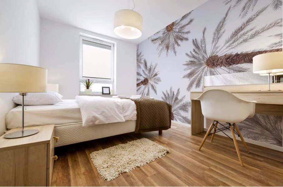 Palm Tops Mural print