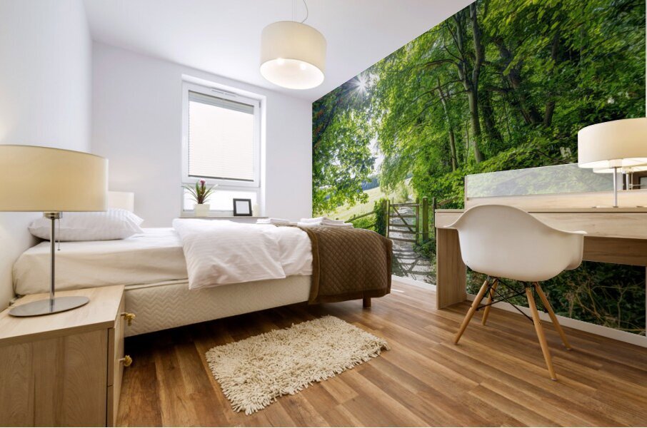 Forest Gate Mural print