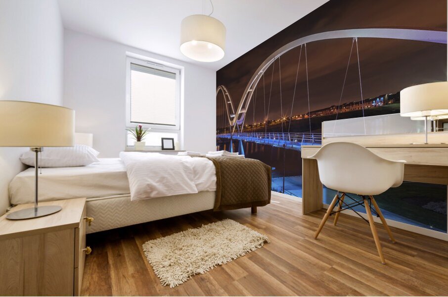 Millenium bridge Mural print