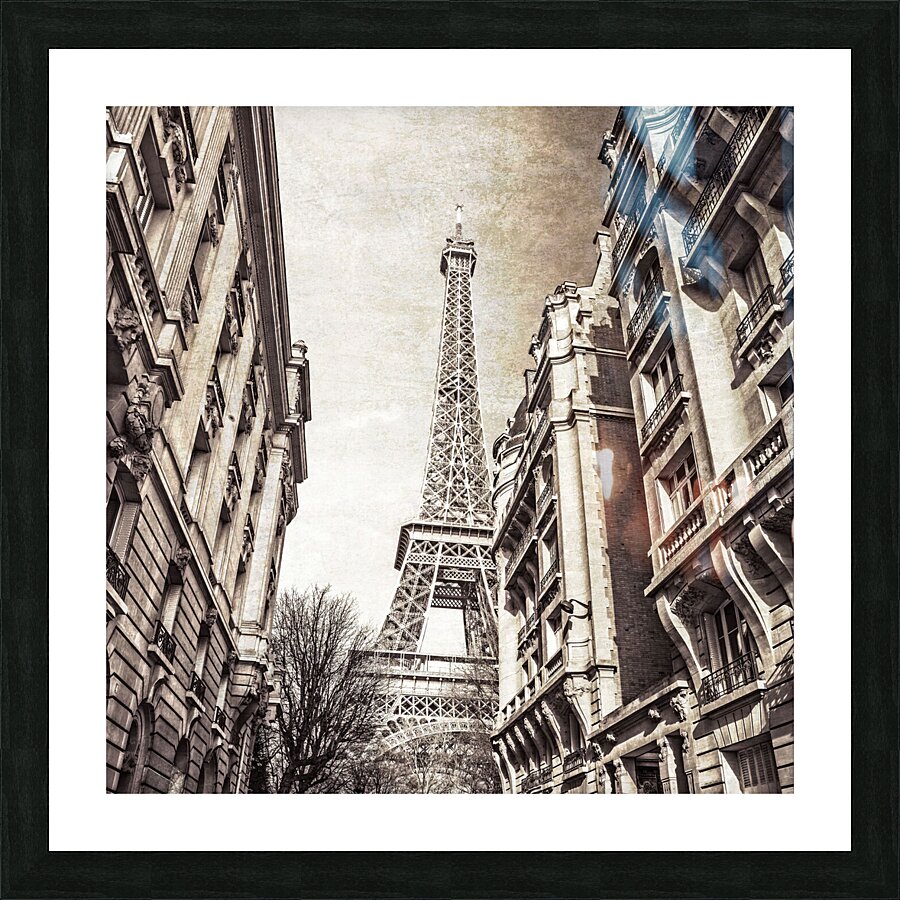 Eiffel tower Picture Frame print