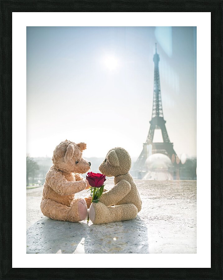 Romantic Paris Picture Frame print