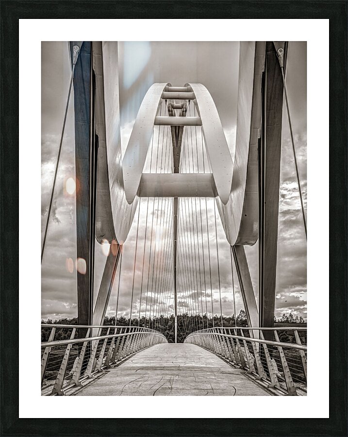 Infinity Bridge Picture Frame print
