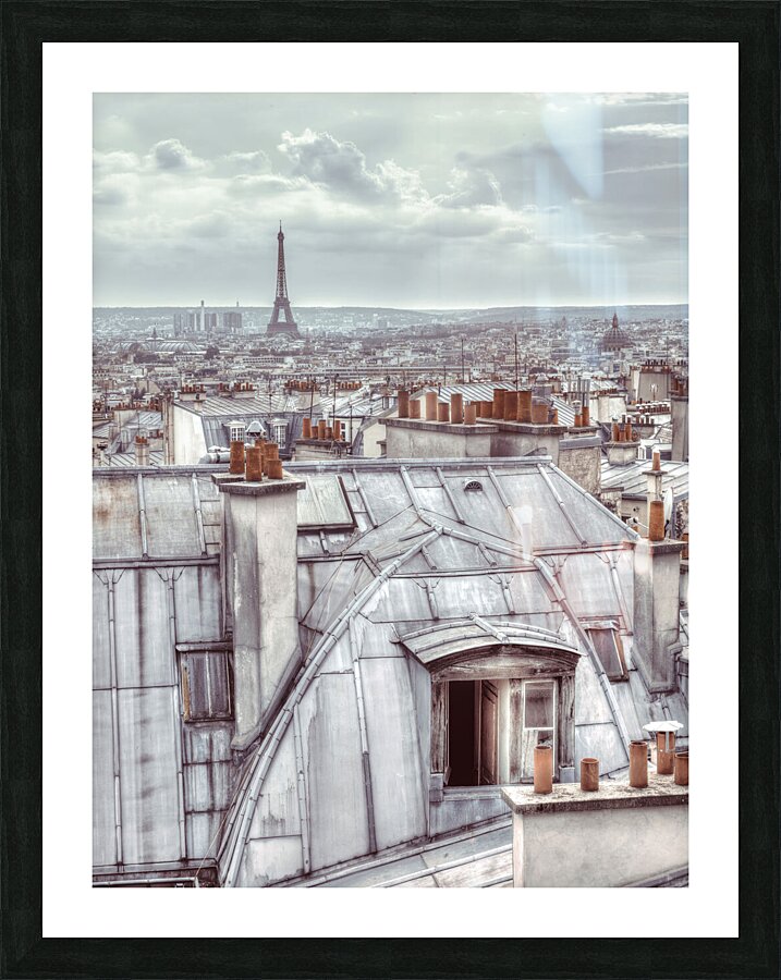 Montmartre Rooftops Picture Frame print