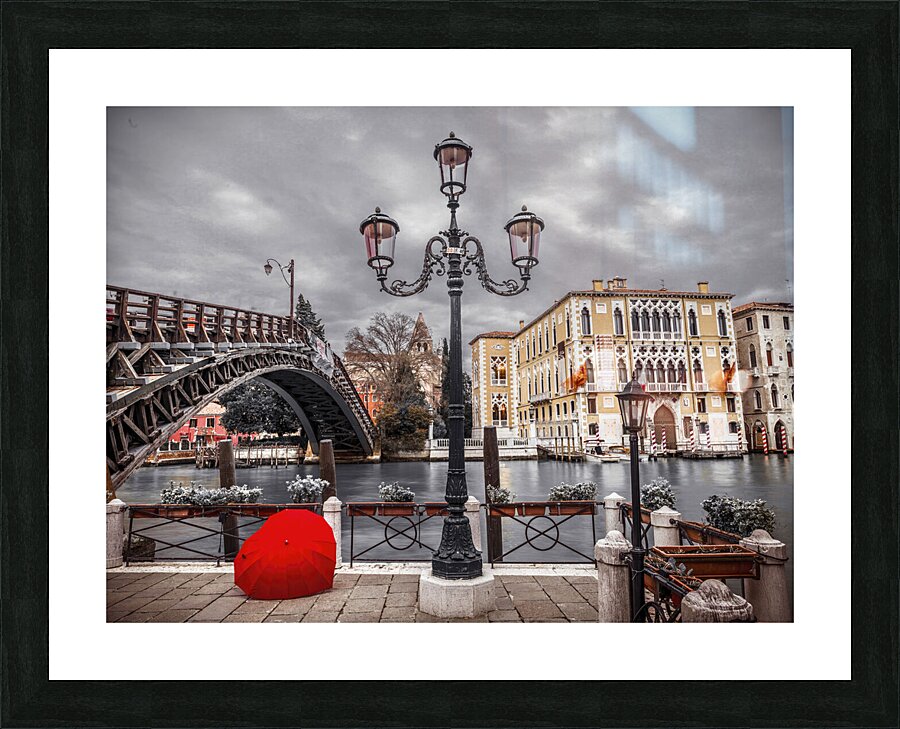 Venice Love Picture Frame print