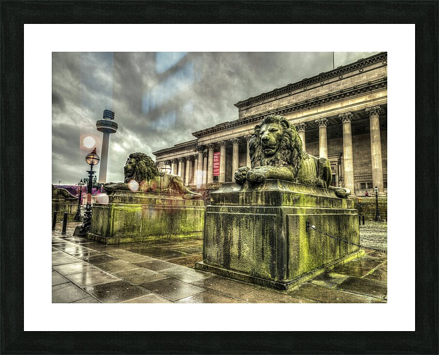 St Georges Hall Picture Frame print