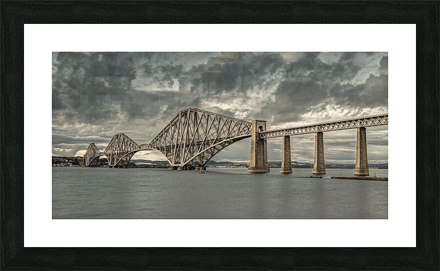 Forth rail bridge Scotland Picture Frame print