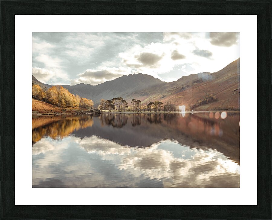 Still Lake Picture Frame print