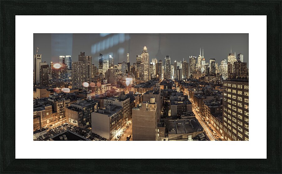 Lower Manhattan Picture Frame print