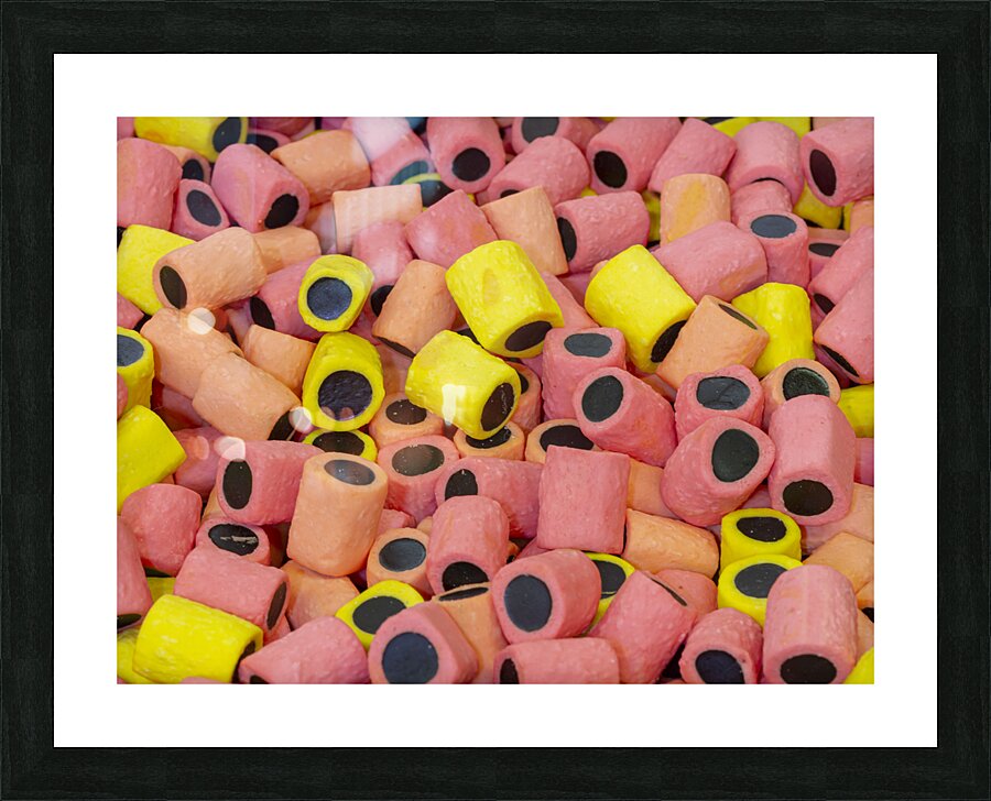 Sweet Candies Picture Frame print