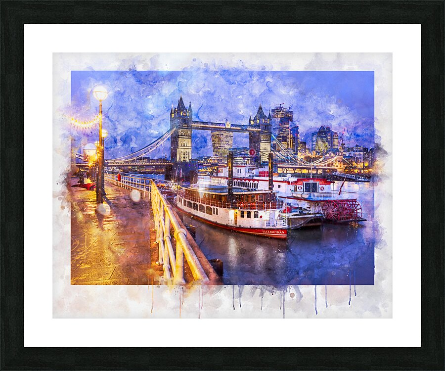 Tower bridge Picture Frame print