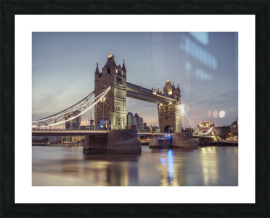 Historic Crossing Picture Frame print
