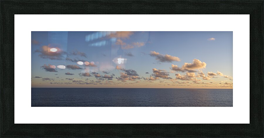 Beautiful sunset sky Picture Frame print