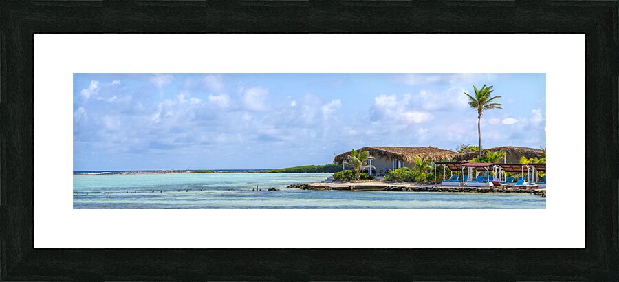 Bonaire Coast Picture Frame print