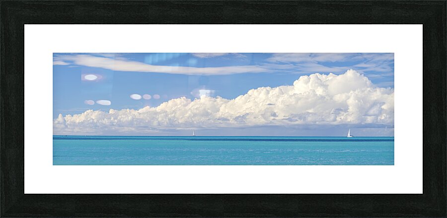 Seascape Elegance Picture Frame print