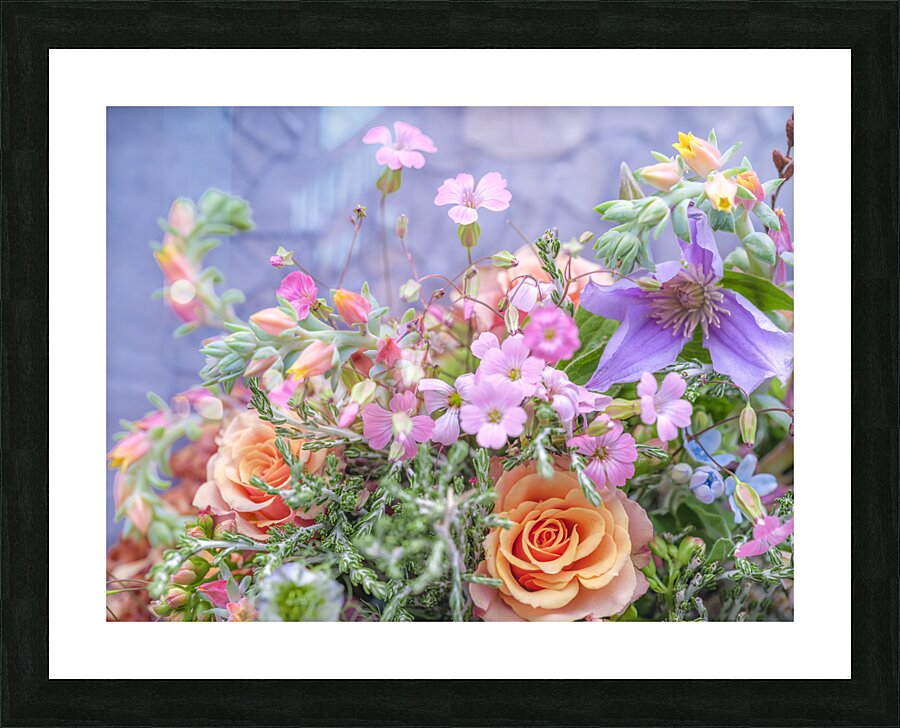 Garden Medley Picture Frame print