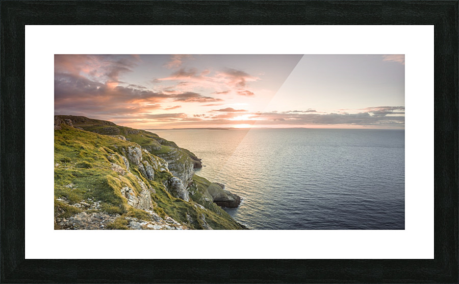 Sunset, Great Orme, North Wales Picture Frame print