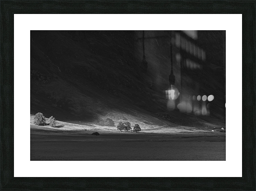 Glen Coe valley Picture Frame print