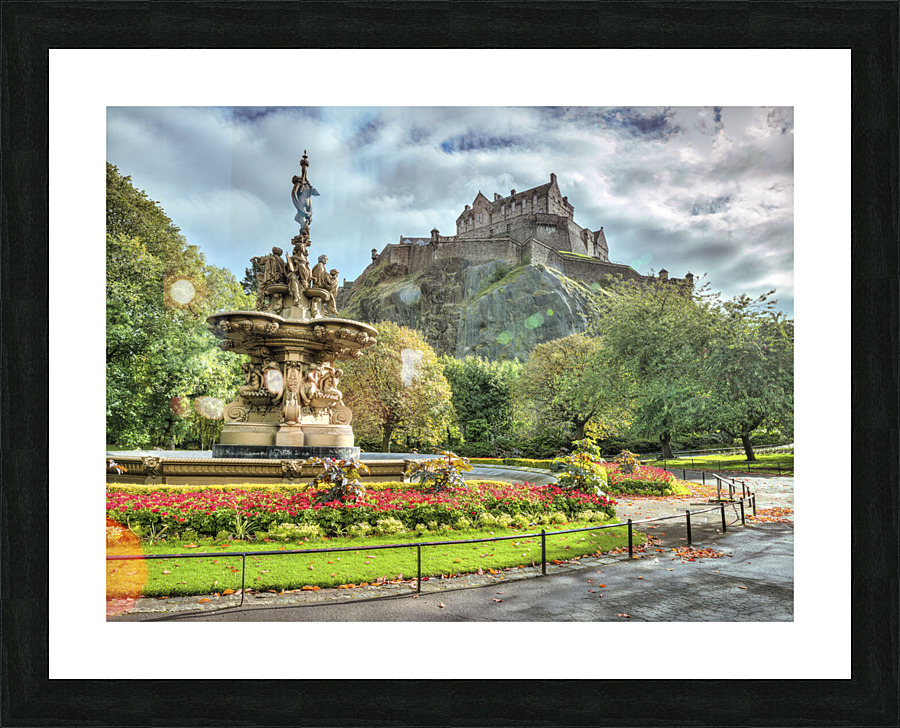 Edinburgh Castle Picture Frame print