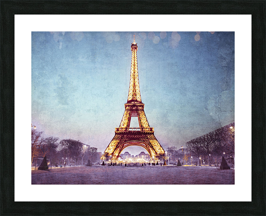 Eiffel Tower Picture Frame print