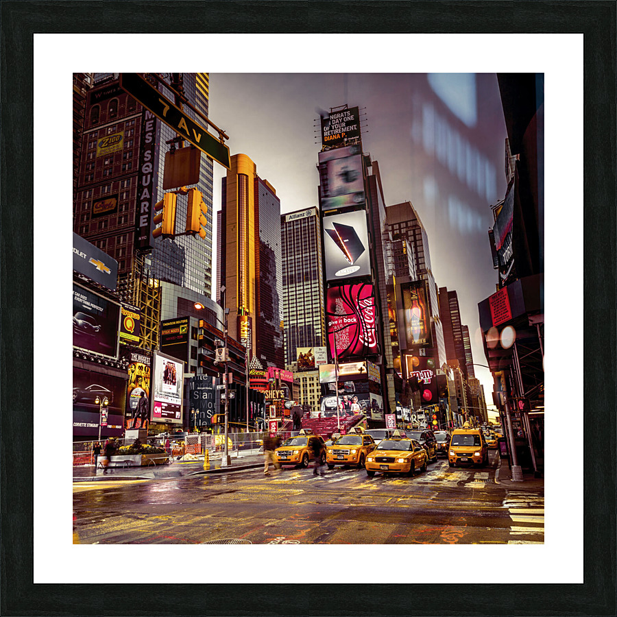 Urban Lights Picture Frame print