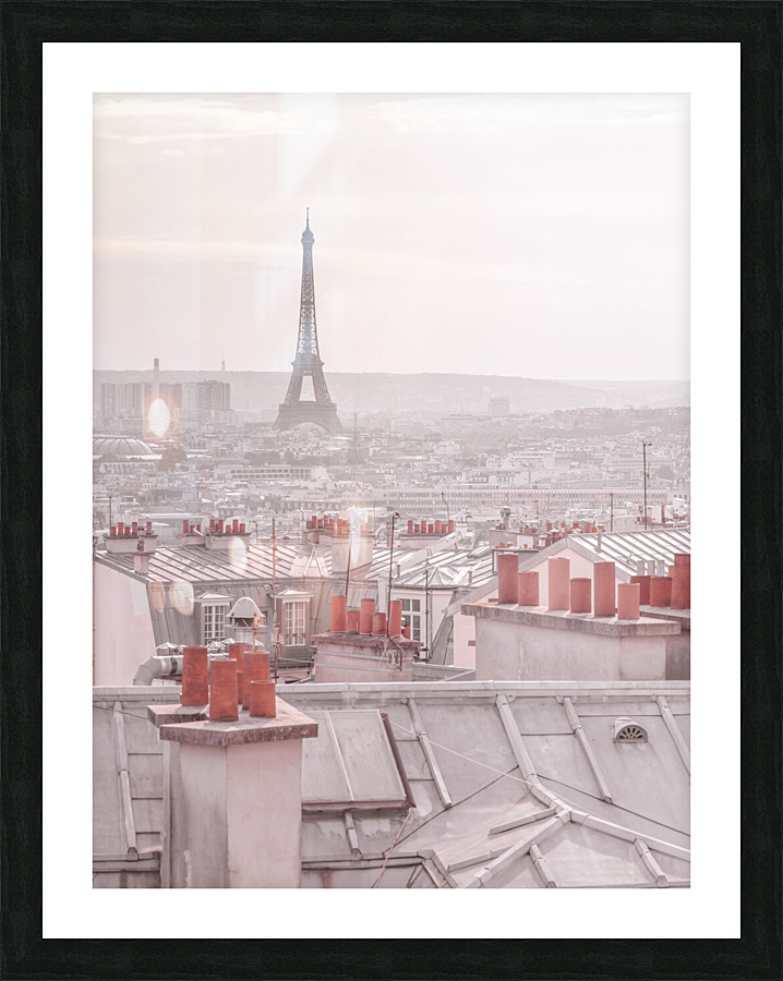 Paris Rooftops Picture Frame print