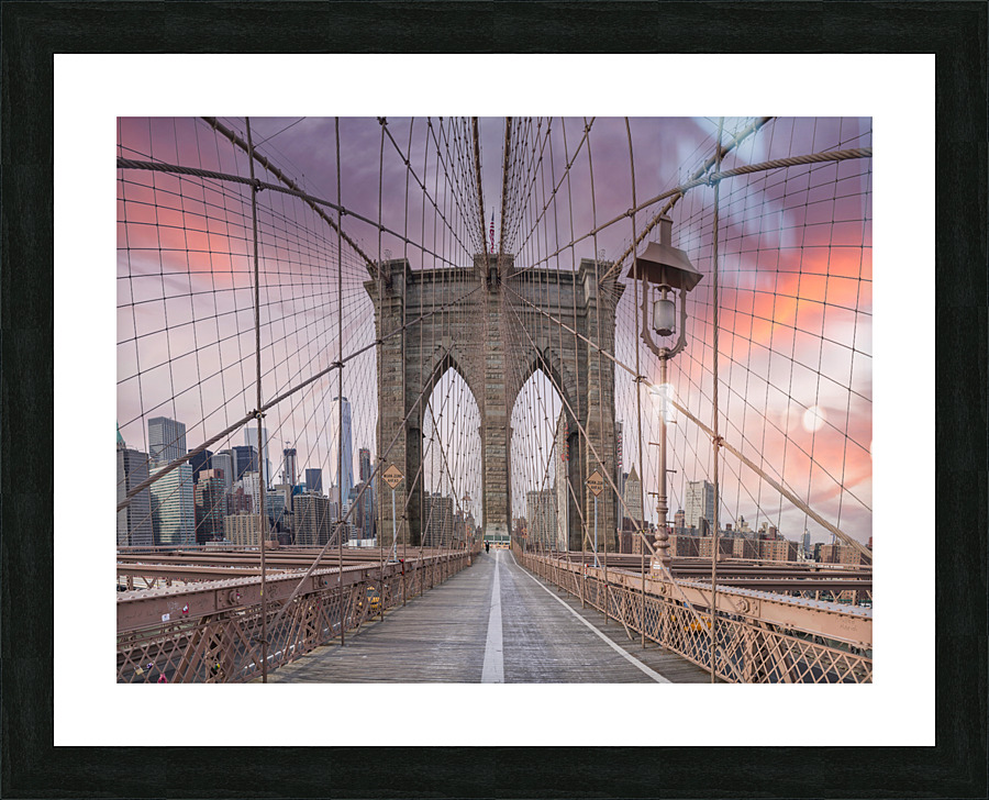 Brooklyn Bridge Picture Frame print