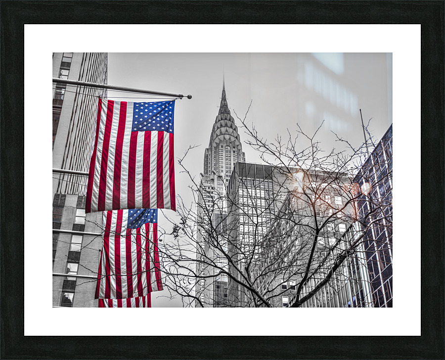 Chrysler Building Picture Frame print