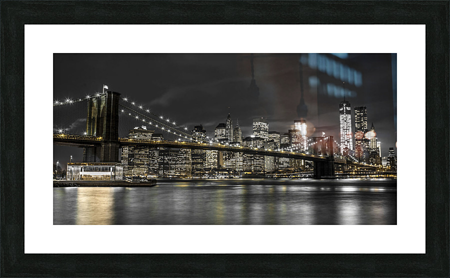 Brooklyn Bridge Picture Frame print
