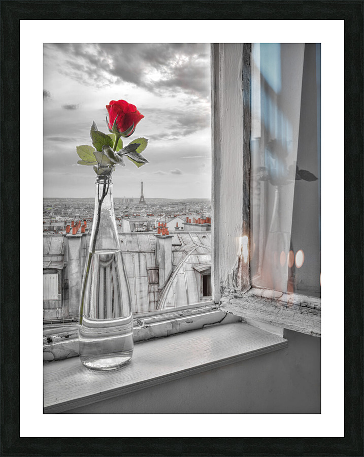 Paris Love Picture Frame print