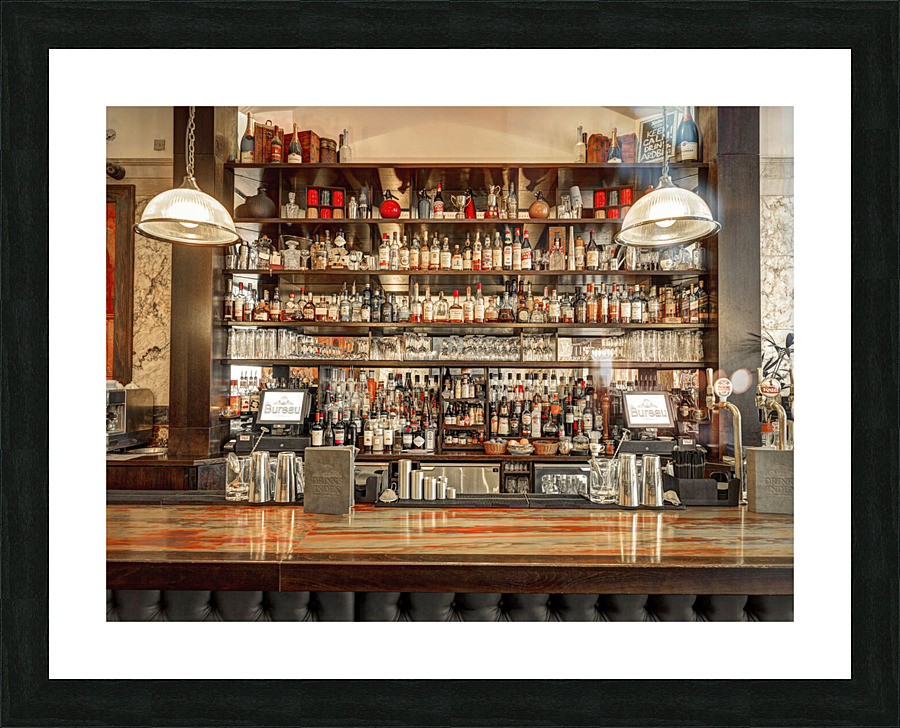 Birmingham Bar Picture Frame print