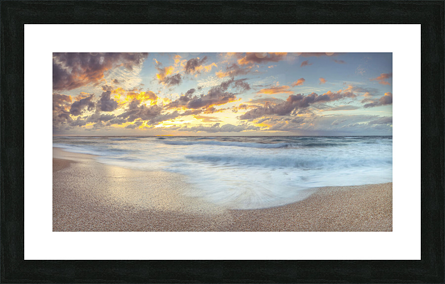 Dead Sea Beach Picture Frame print