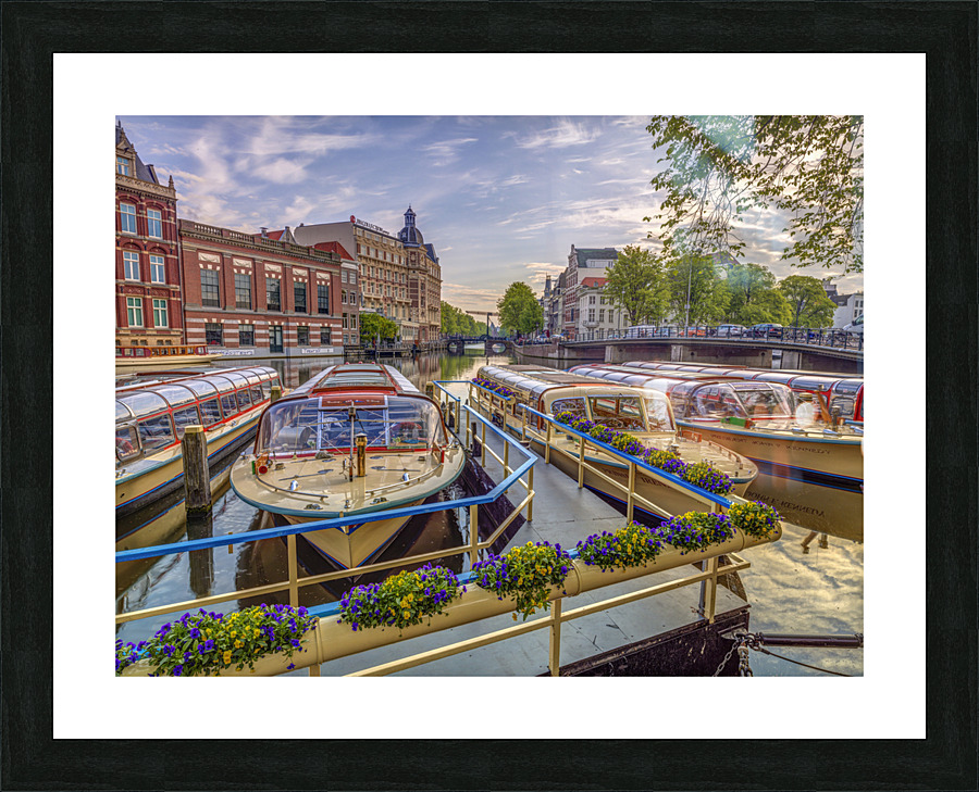 The Floating City Picture Frame print
