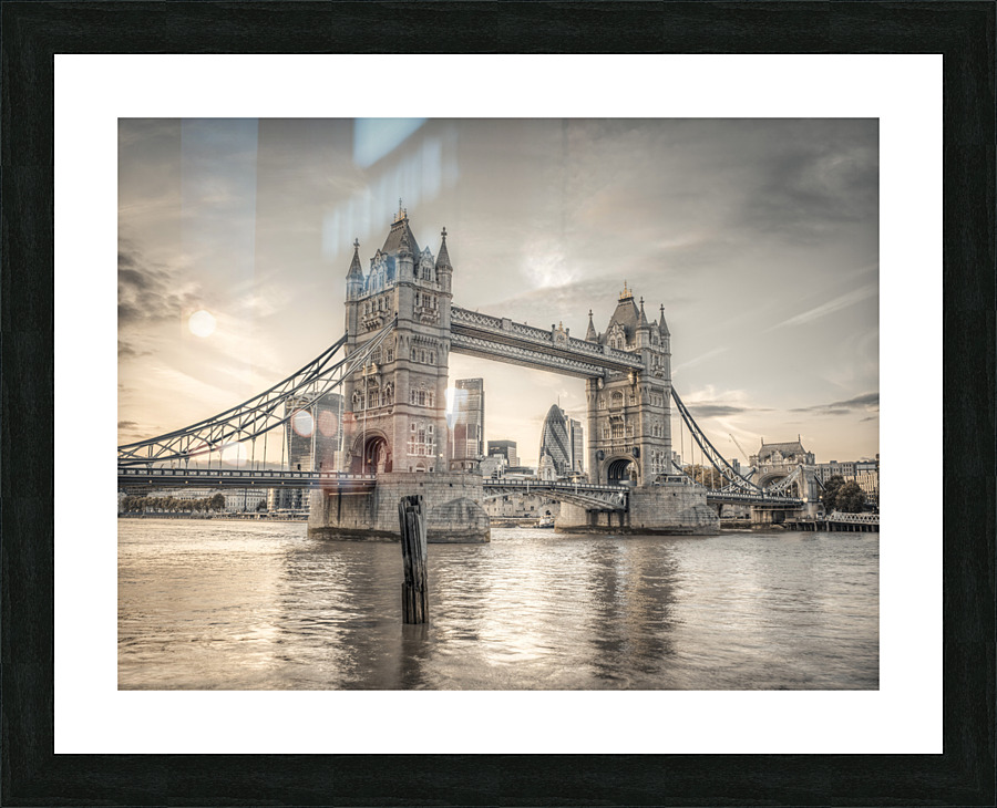 Iconic Tower Bridge Picture Frame print