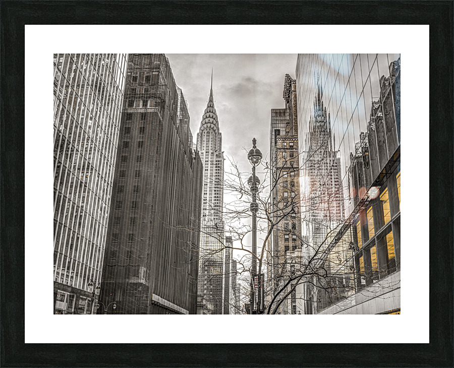 Chrysler Building Picture Frame print