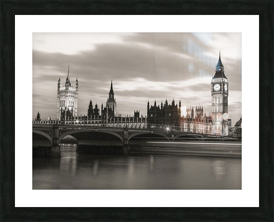 Westminster bridge Picture Frame print