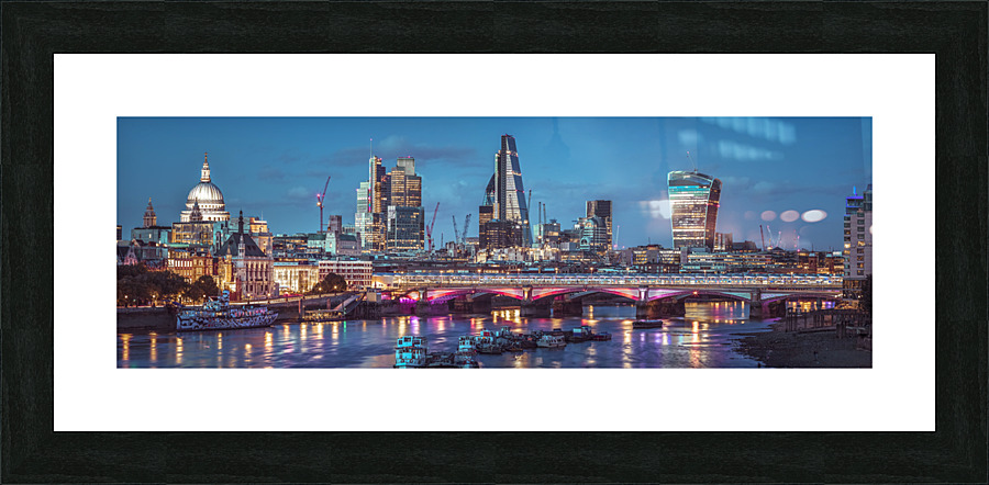 Blackfriars Bridge Picture Frame print