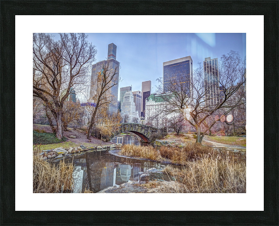 Gapstow Bridge Picture Frame print