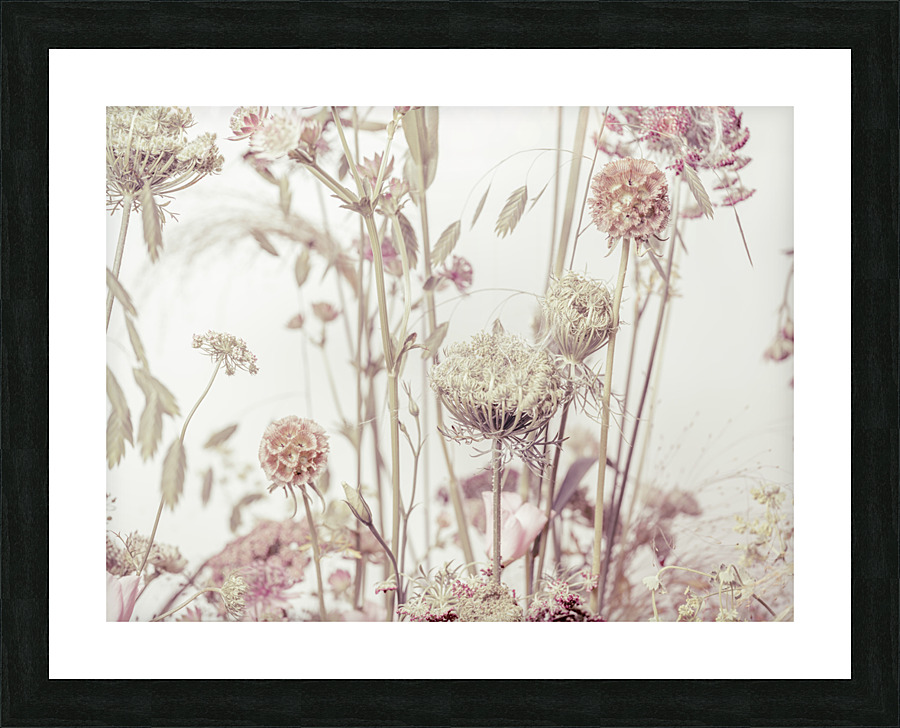 Blooming Flowers Picture Frame print
